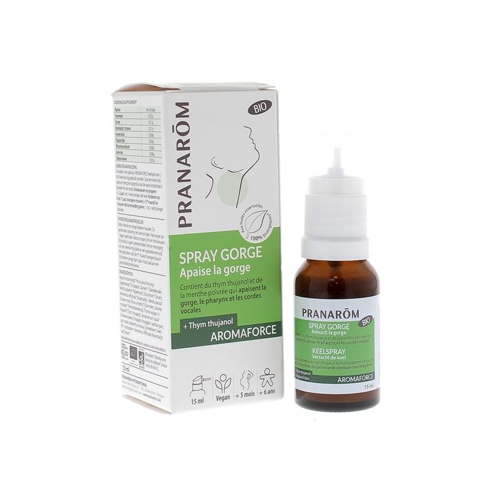 Bio-Pranarôm beruhigendes Halsspray - Spray mit 5 ml