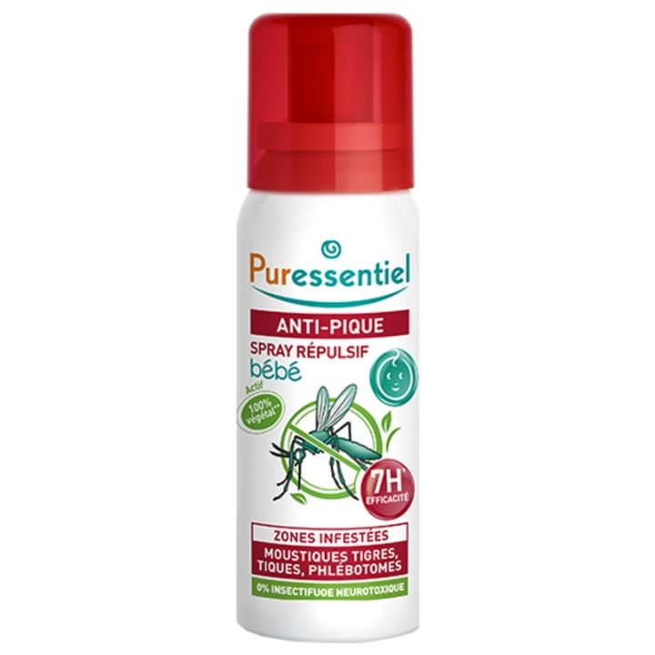 Anti-Mücken-Spray 7h für Babys Puressentiel - Spray mit 60 ml