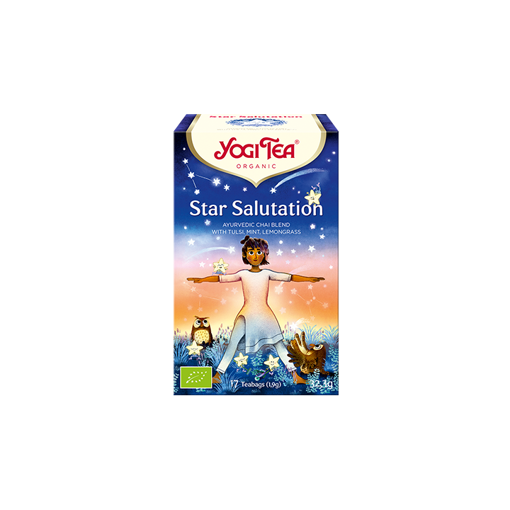 Star Salutation bio Yogi Tea - Box mit 17 Beuteln