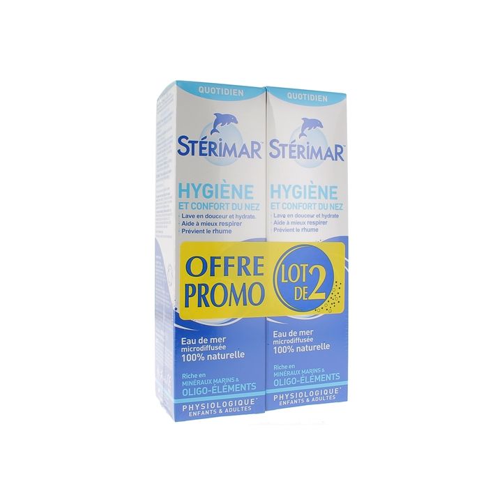 Stérimar Nasenpflege - 2er-Pack mit 100ml Sprays