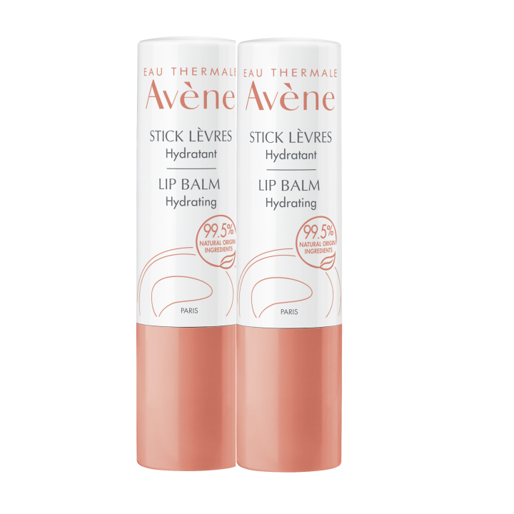 Lippenbalsam für empfindliche Lippen Avène - 2er-Pack mit 4g Stiften