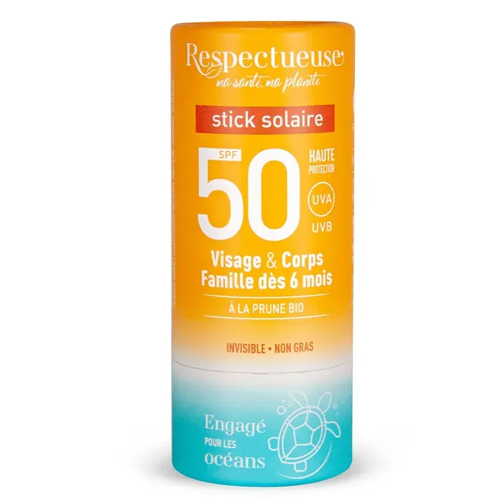 Sonnenschutzstick SPF50 respektvoll - Stick von 18g