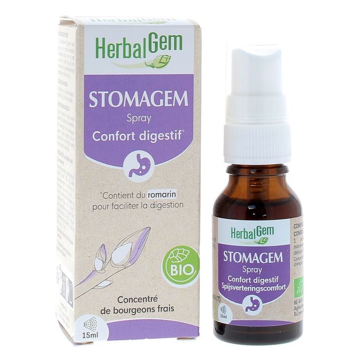 Stomagem bio Verdauungskomfort Herbalgem - Spray mit 15 ml
