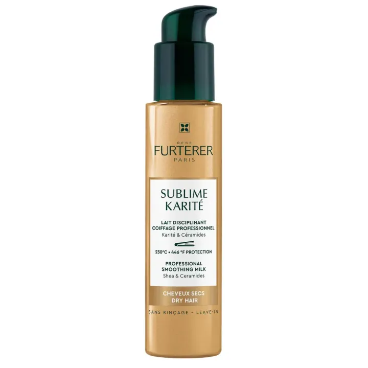 Sublime Karité Disziplinierende Haarpflege Milch Professionell René Furterer - Pumpflasche 100ml