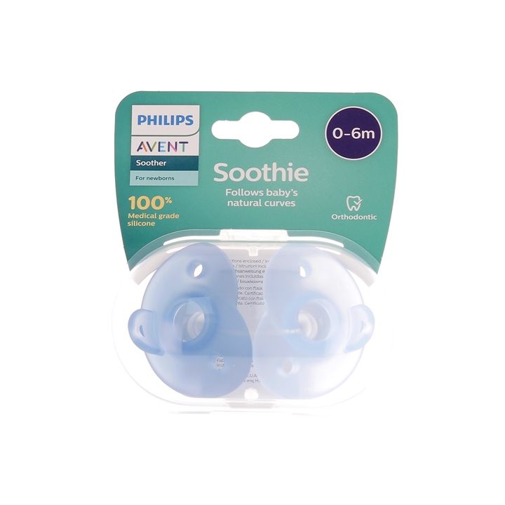 Soothie-Schnuller 0-6 Monate Avent - 2er-Pack Schnuller