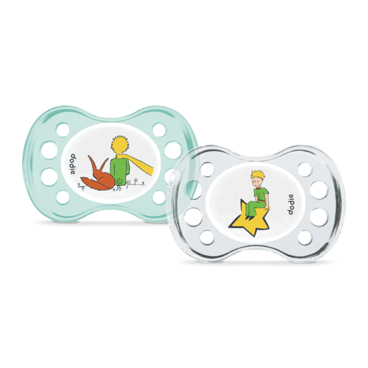 Anatomische Schnuller 0-6 Monate Limited Edition Der kleine Prinz Dodie - 2er Pack Schnuller