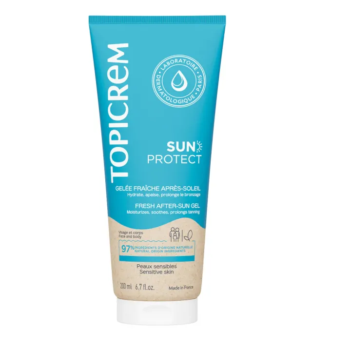 Sun Protect kühlendes After-Sun-Gel Topicrem - Tube mit 200 ml