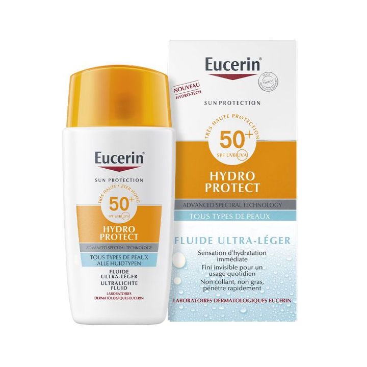 Hydro Protect Ultra-leichtes Fluid SPF 50+ Eucerin - Flasche mit 50 ml