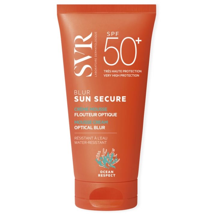 Sun Secure Blur Creme Mousse Optischer Weichzeichner SPF 50 SVR - Tube mit 50 ml