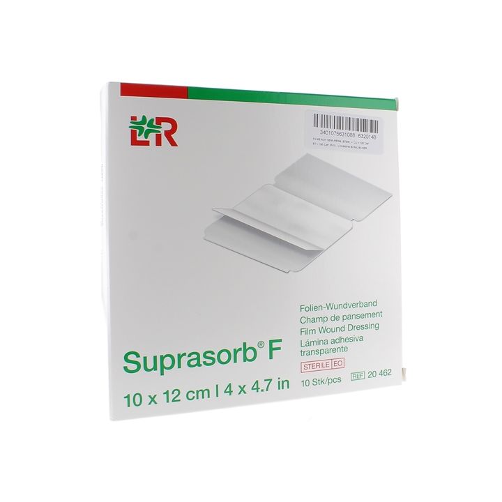 Suprasorb F Verbandfeld 10x12cm Lohmann & Rauscher - 10 Stück