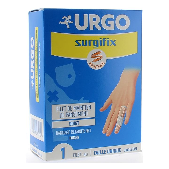 Surgifix Fingerverbandhalter mit Applikator Urgo - 1 Netz