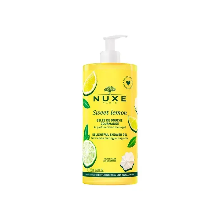 Sweet Lemon Duschgel Nuxe - Pumpflasche 750ml