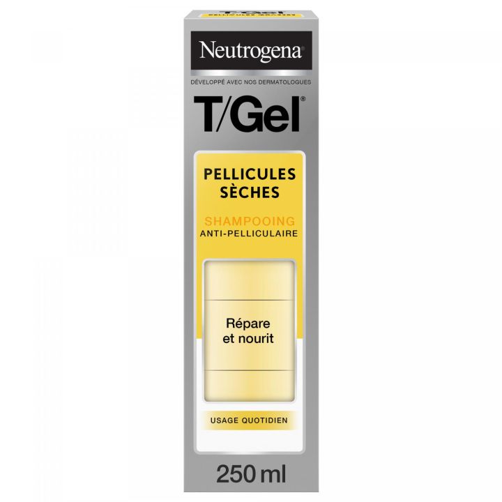 T/Gel Shampoo gegen Schuppen bei trockenen Schuppen Neutrogena - Flasche mit 250ml