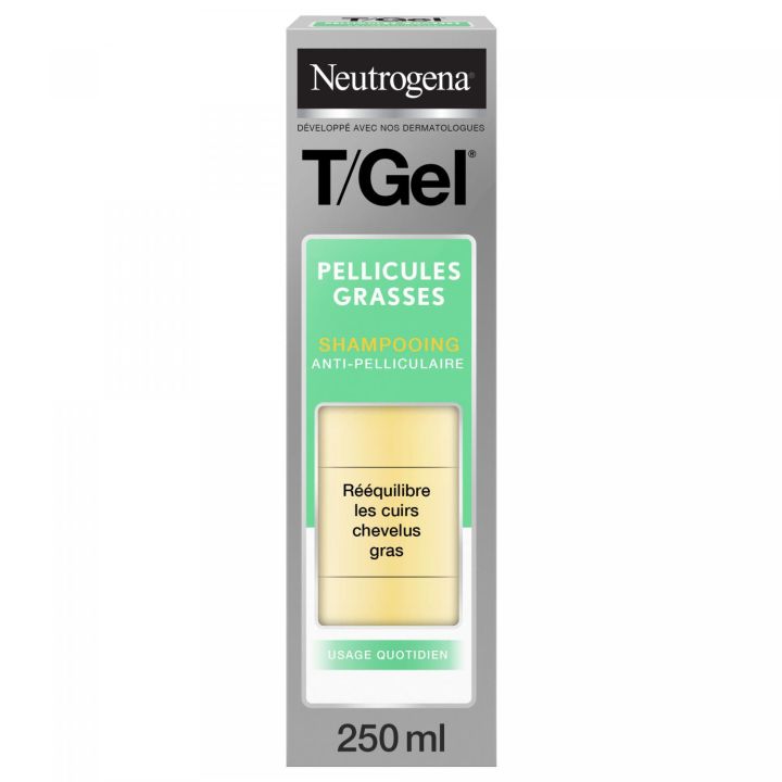 T/Gel Anti-Schuppen-Shampoo für fettige Schuppen Neutrogena - Flasche mit 250 ml