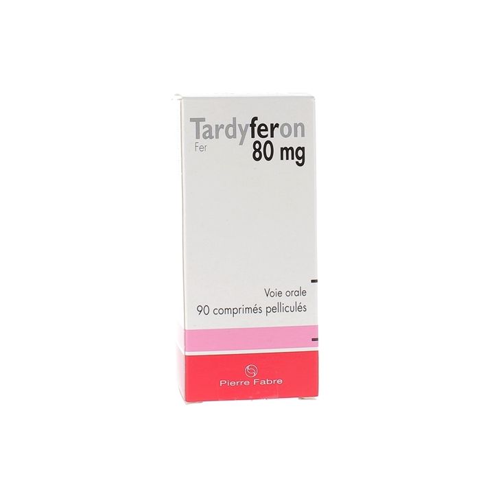 Tardyferon 80mg - Packung mit 90 filmbeschichteten Tabletten