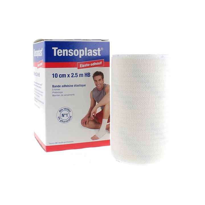 Tensoplast elastisch haftende elastische Bandage BSN medizin - Band von 10 cm x 2,5 m