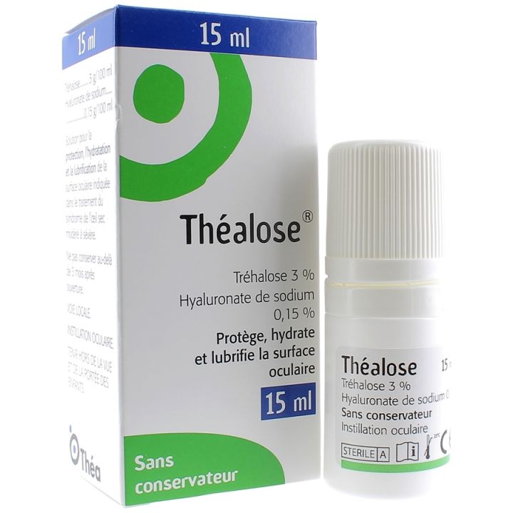 Théalose Augentropfen - Flasche mit 15 ml