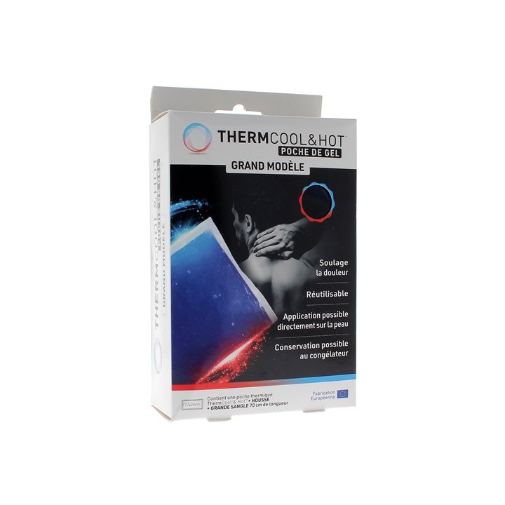 Thermcool&hot Gelpack große Größe - Box mit einem Pack von 17x26cm