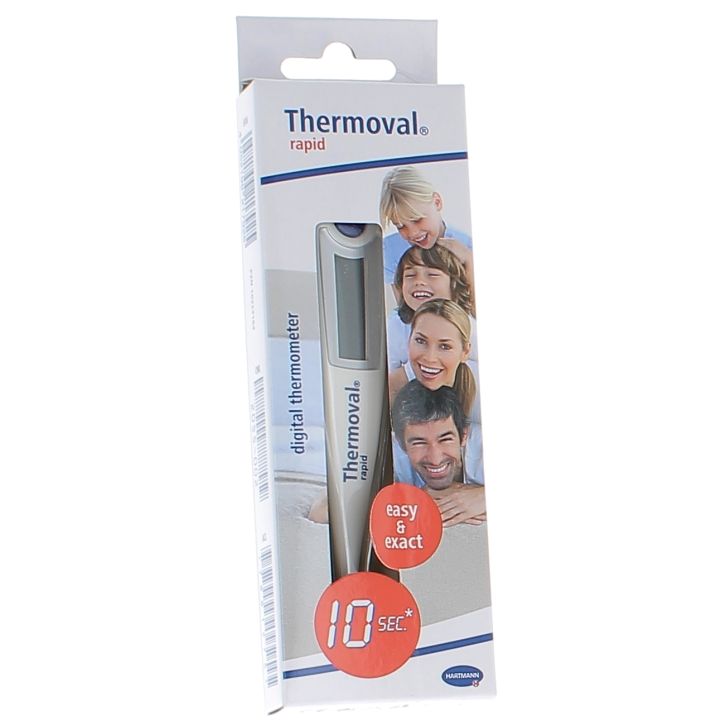 Digitales Thermometer Weiß Thermoval rapid Hartmann - ein Thermometer