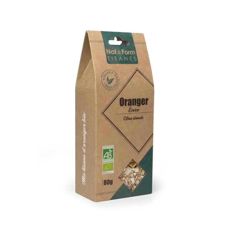 Bio Orangenblüten-Tee Nat & Form - 80 g Beutel