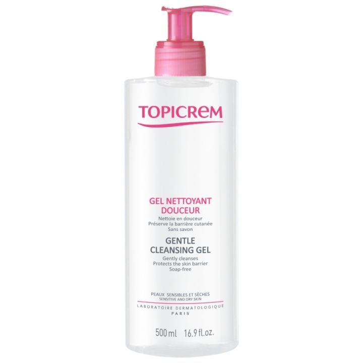 Topicrem sanfte Reinigungsgele - Pumpflasche mit 500 ml