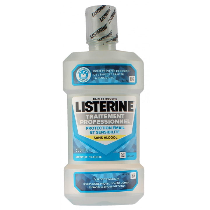 Professionelle Behandlung Zahnschutz und Empfindlichkeit Mundspülung Listerine - Flasche mit 500 ml