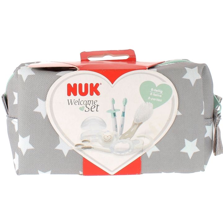 Willkommensset NUK - Set mit 8 Zubehörteilen
