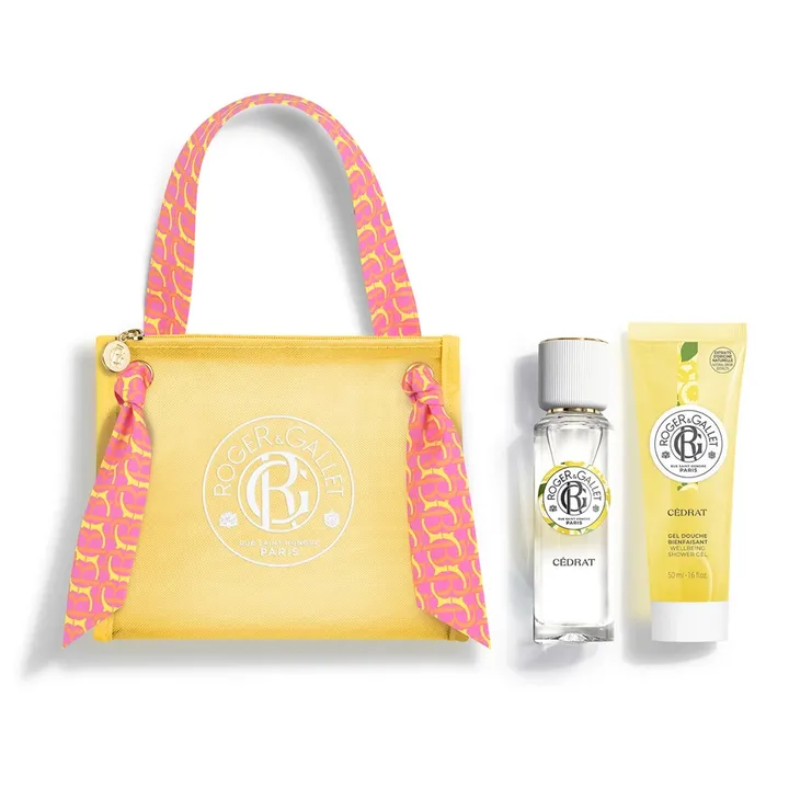 Tasche Sommer Cédrat Roger & Gallet - Tasche mit 2 Produkten