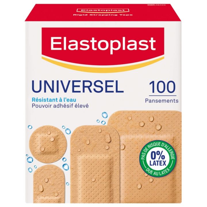 Universelle Pflaster Elastoplast - Schachtel mit 100 Pflastern