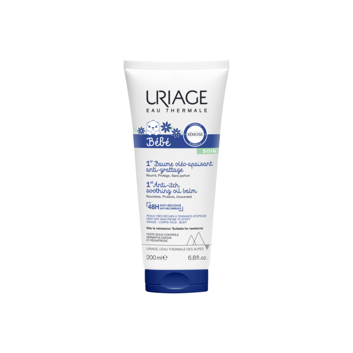 Uriage Bébé 1er Ölberuhigungsbalsam gegen Juckreiz - Tube mit 200 ml