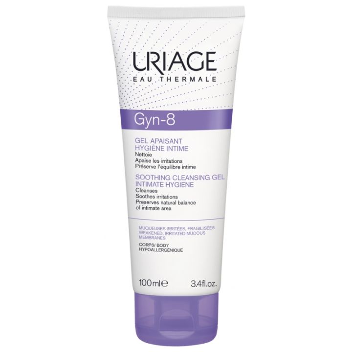 Gyn-8 intime Waschgel beruhigend Uriage - Tube mit 100 ml