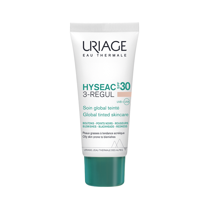 Hyséac 3-Regul Global Tönungspflege SPF30 Uriage - Tube mit 40 ml