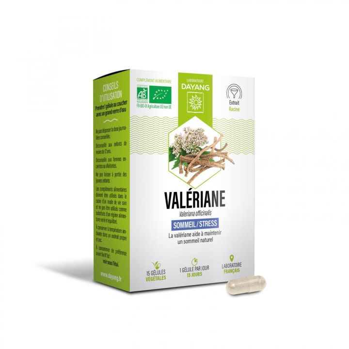 Valeriana Bio Schlafsphäre Dayang - Packung mit 15 Kapseln