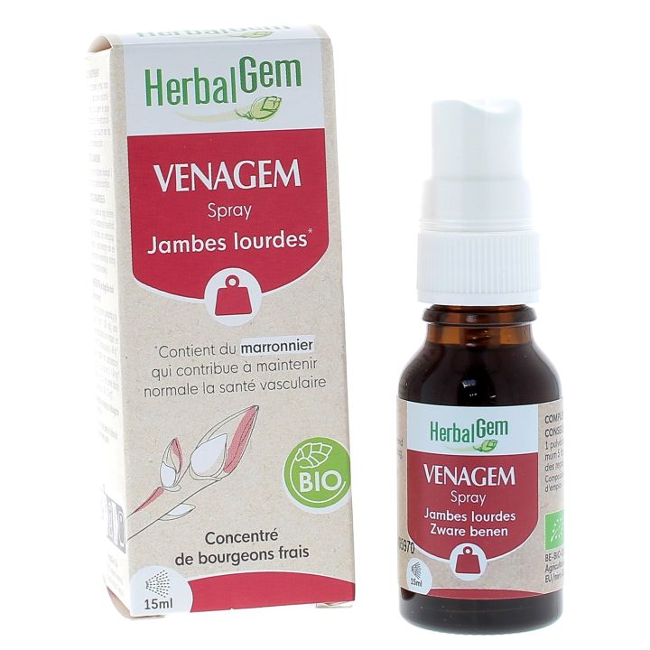 Venagem schwere Beine bio Herbalgem - Spray von 15 ml