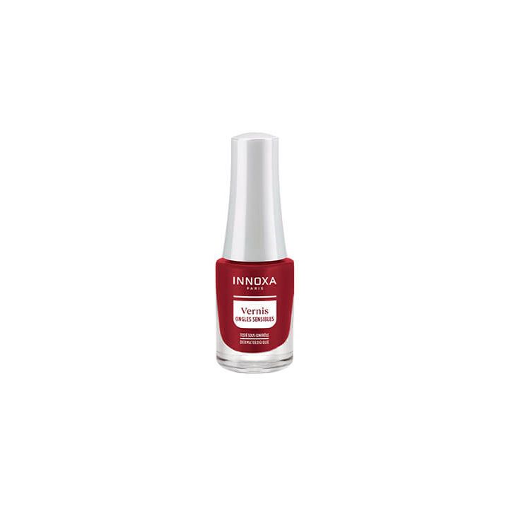 Hypoallergener Nagellack Karminrot 706 Innoxa - Flasche mit 5 ml