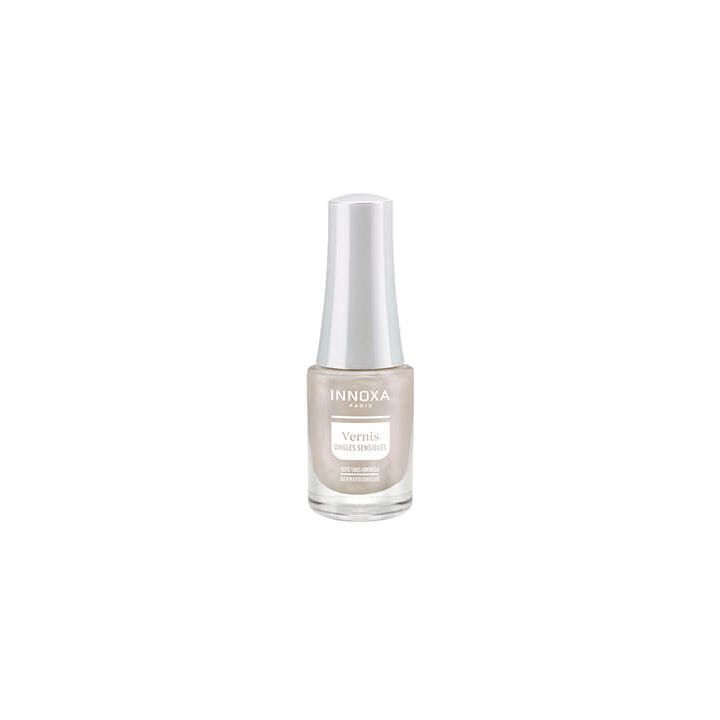 Hypoallergene Nagellack Weiß Perlmutt 201 Innoxa - Flasche mit 5 ml