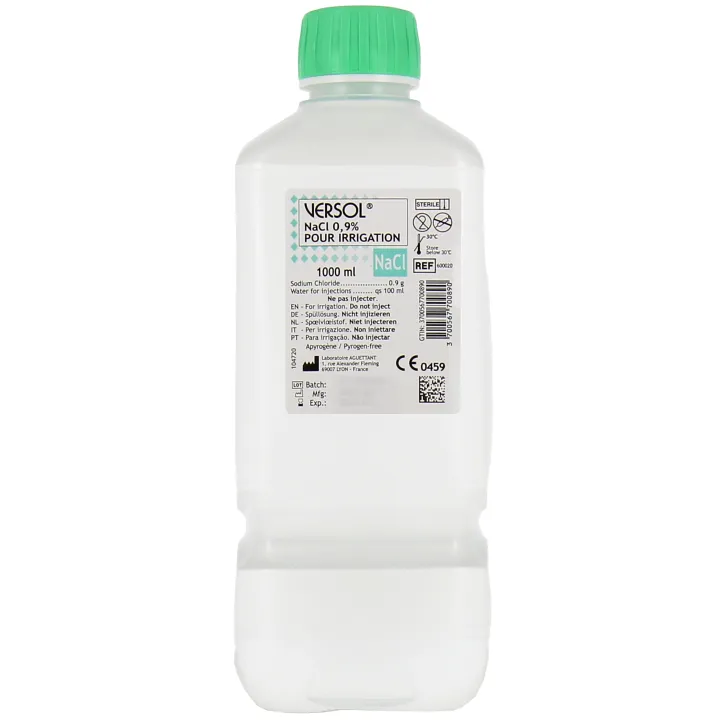 Versol NaCl 0,9% Lösung zur Spülung - Flasche mit 1000 ml