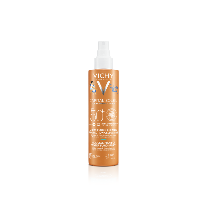 Capital Soleil SPF50+ Spray für Kinder Vichy - Flasche mit 200 ml