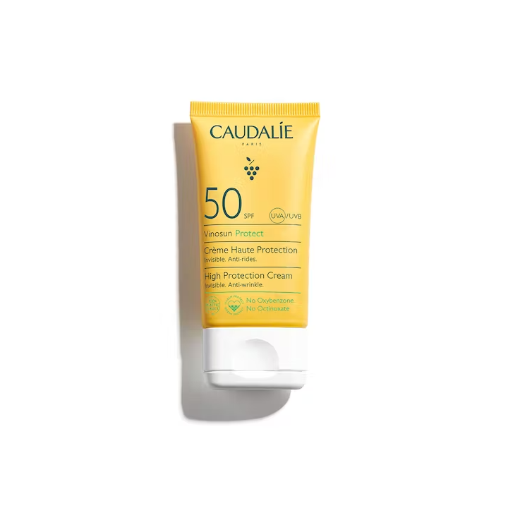 Vinosun Protect Sonnencreme hoher Schutz SPF50 Caudalie - Tube mit 50ml