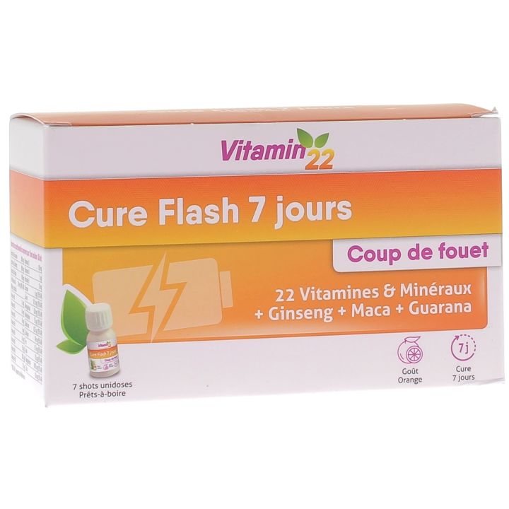 Vitamin 22 Blitzkur 7 Tage Ineldea - Schachtel mit 7 Einzeldosen zu 30 ml