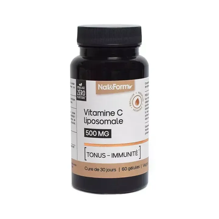 Liposomales Vitamin C Tonus-Immunität Nat&Form - Packung mit 60 Kapseln