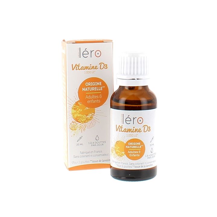 Vitamin D3 Léro - Flasche mit 20 ml