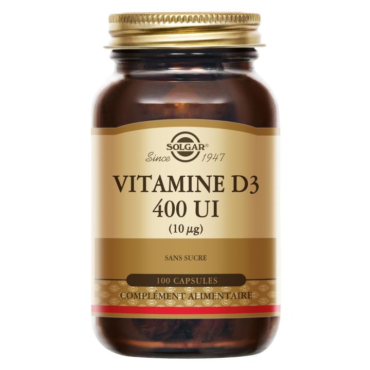Vitamin D3 Solgar - Dose von 100 Kapseln