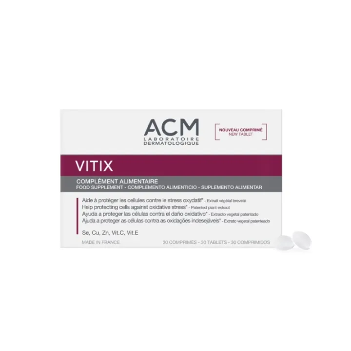 Vitix oxidativer Stress ACM - Packung mit 30 Tabletten