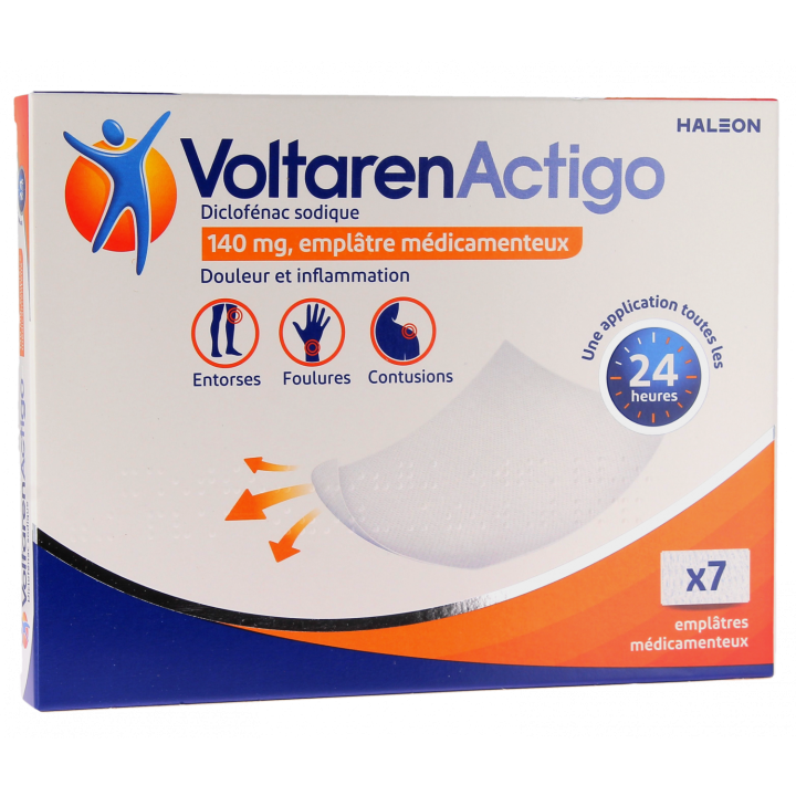 VoltarenActigo 140mg - 7 medizinische Pflaster