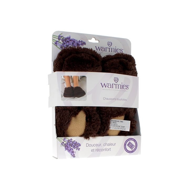 Warmies Mikrowellenfähige Hirse-Kuschelschuhe Soframar - 1 Paar Schuhe