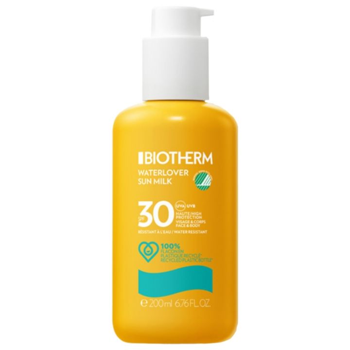 Waterlover Sonnenmilch SPF30 Biotherm - Pumpflasche mit 200 ml