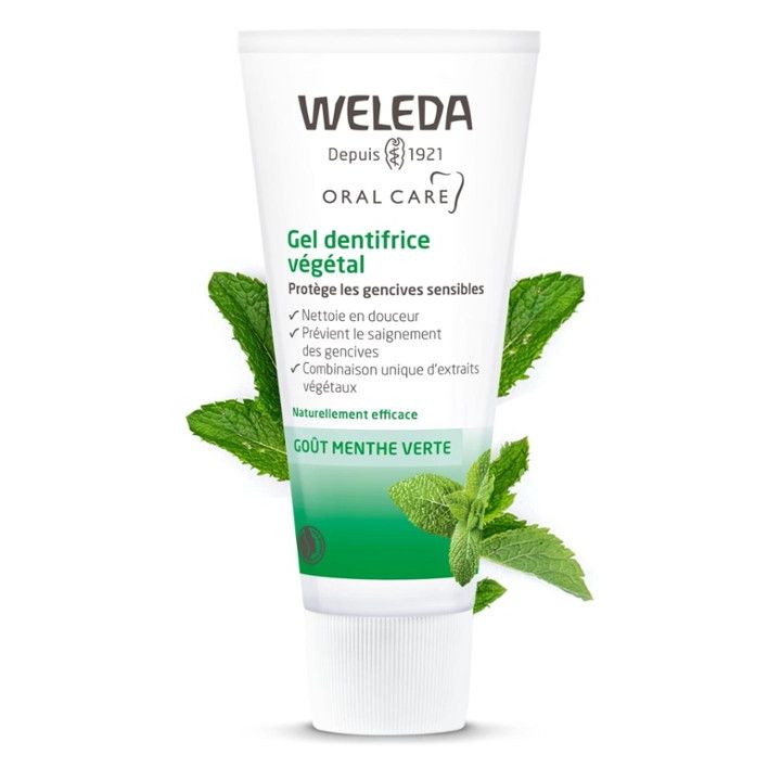 Weleda pflanzliches Zahn-Gel - Tube mit 75 ml