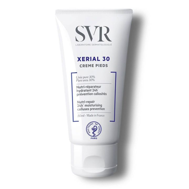 Xérial 30 Fußcreme nährend-reparierend feuchtigkeitsspendend 24h SVR - Tube mit 50 ml
