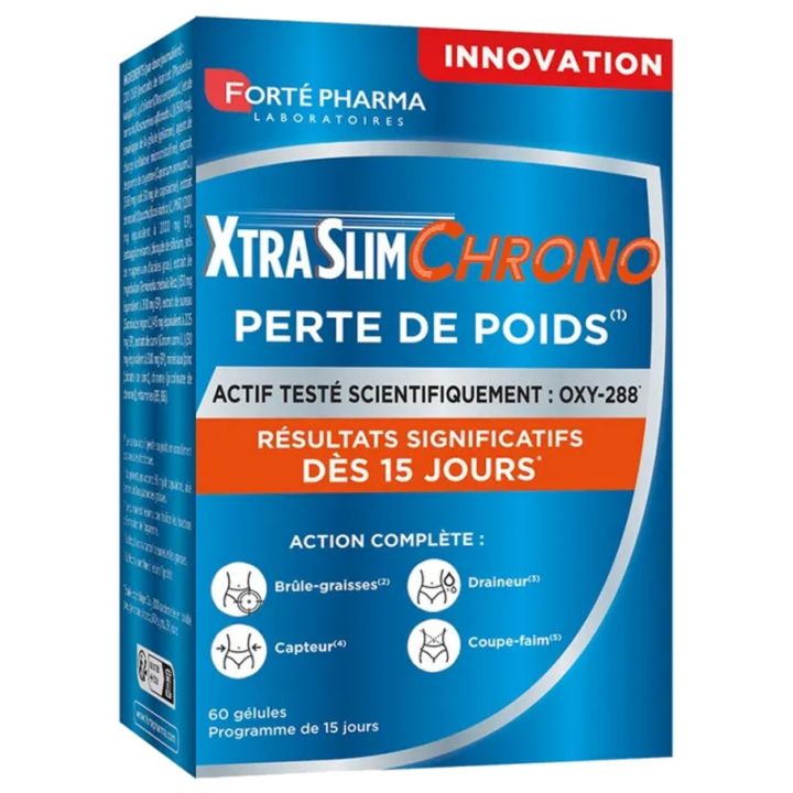 XtraSlim Chrono Gewichtsverlust Forté Pharma - Packung mit 60 Kapseln